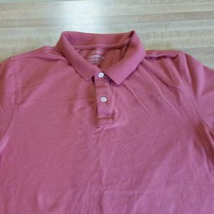 Sonoma Pink Polo Short-Sleeved Shirt - Size Large
